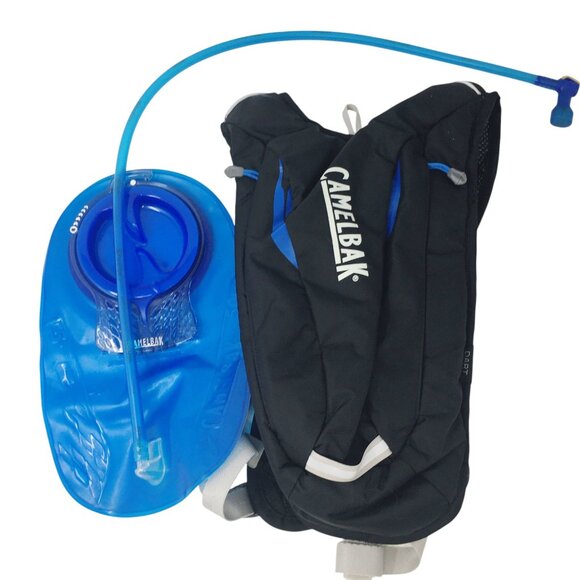 Camelbak Dart Trail Running Hydration Athletic Backpack Black Blue 1.5L - Picture 1 of 14